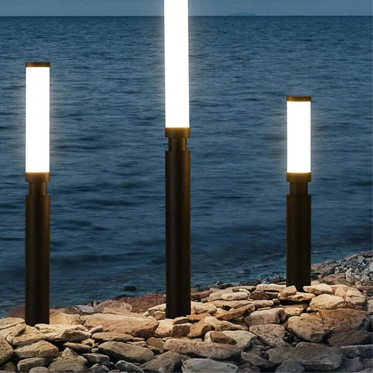 Verthara Super Bright Outdoor LED Landscape Lighting – Energy Saving Anti-Corrosion Pillar Lamp for Pathways and Parks