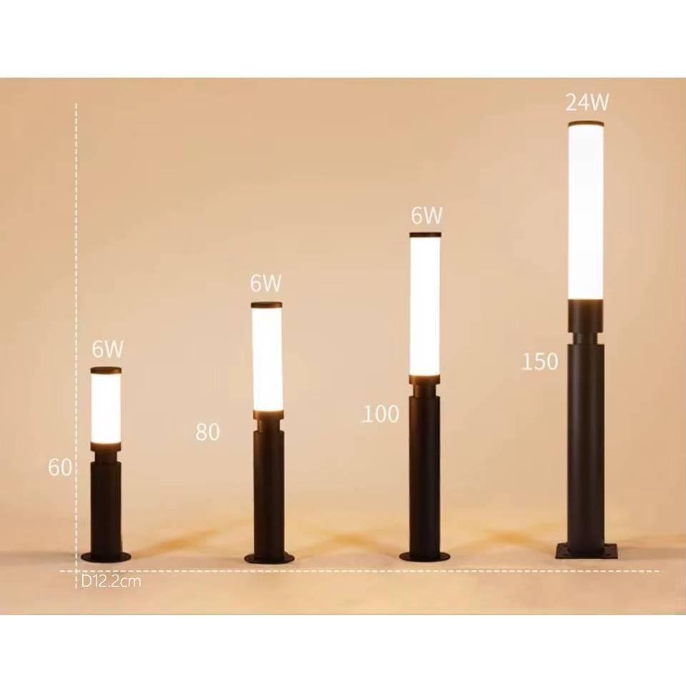 Verthara Super Bright Outdoor LED Landscape Lighting – Energy Saving Anti-Corrosion Pillar Lamp for Pathways and Parks