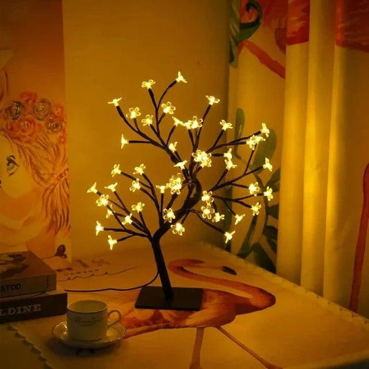 Verthara The LED Flower Tree Table Lamp