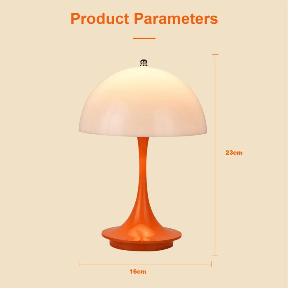 Verthara Touch Dimmable USB Charging Table Lamp – Tri-Colour - Rechargeable - Compact Design - Modern - Perfect For Bedside Or Desk Use