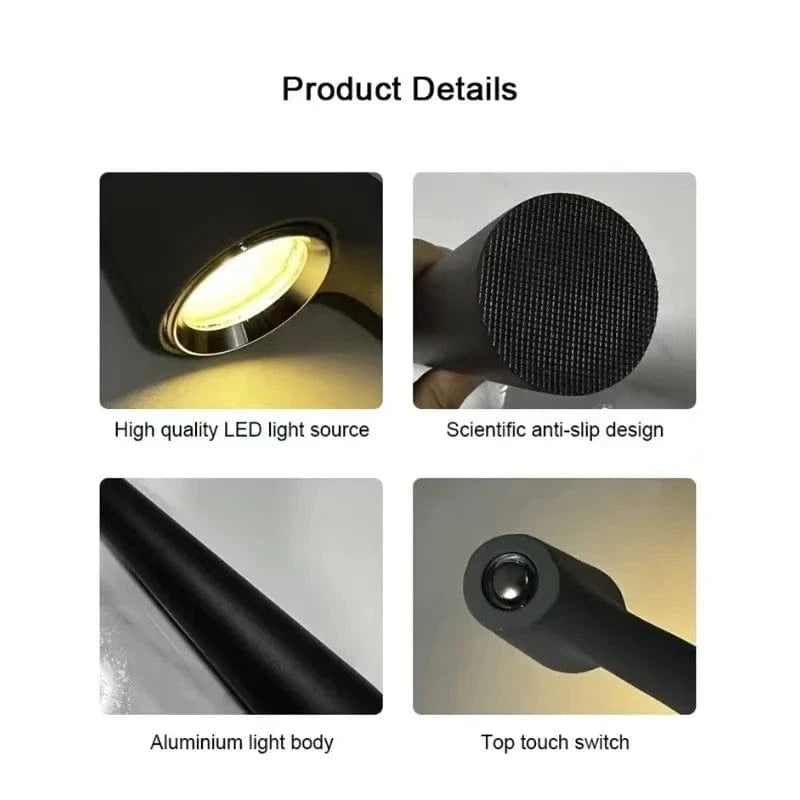 Verthara Tri-Color Dimming Luxury Reading Desk Lamp