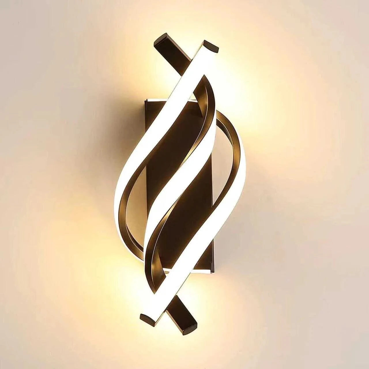 Verthara Triple Curved LED Wall Light