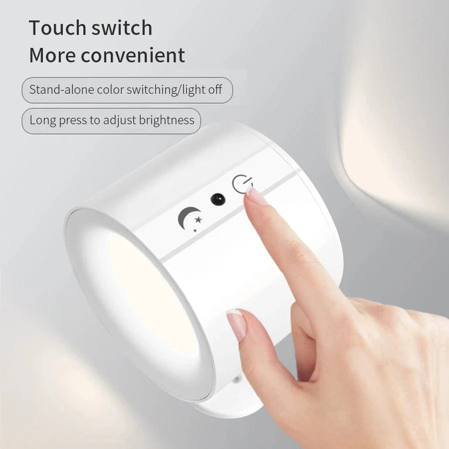 Verthara Two-way Wireless Rechargeable Wall Lamp
