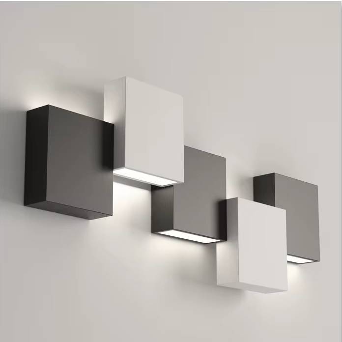 Verthara Ultra-Thin Modern Wall Light for Indoor and Outdoor Use – Dimmable with Remote, Multiple Color Temperatures