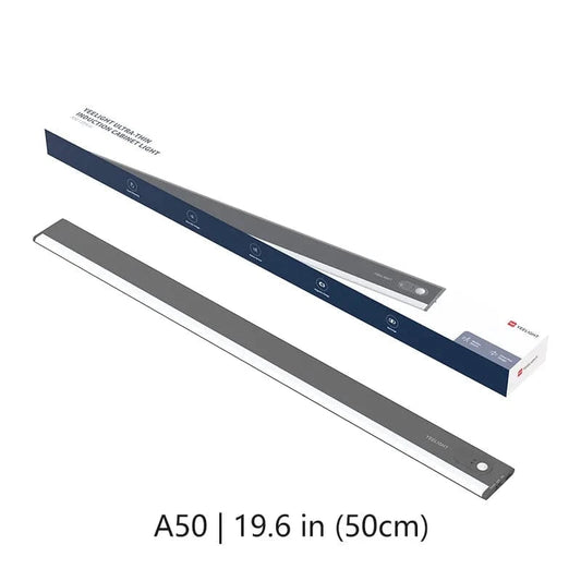 Verthara Ultra Thin Rechargeable Motion Sensor LED Cabinet Light - Wireless Under Cabinet Lighting with 4000K Soft Illumination Default