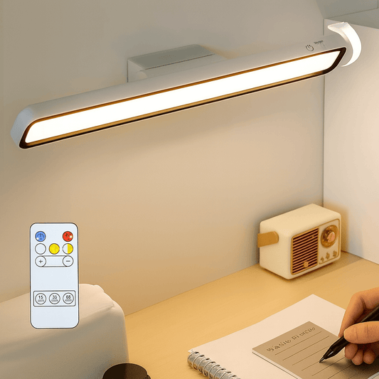 Verthara USB Rechargeable Magnetic Desk Lamp with Eye Protection, 3 Color Modes, Compact Design for Small Spaces Default