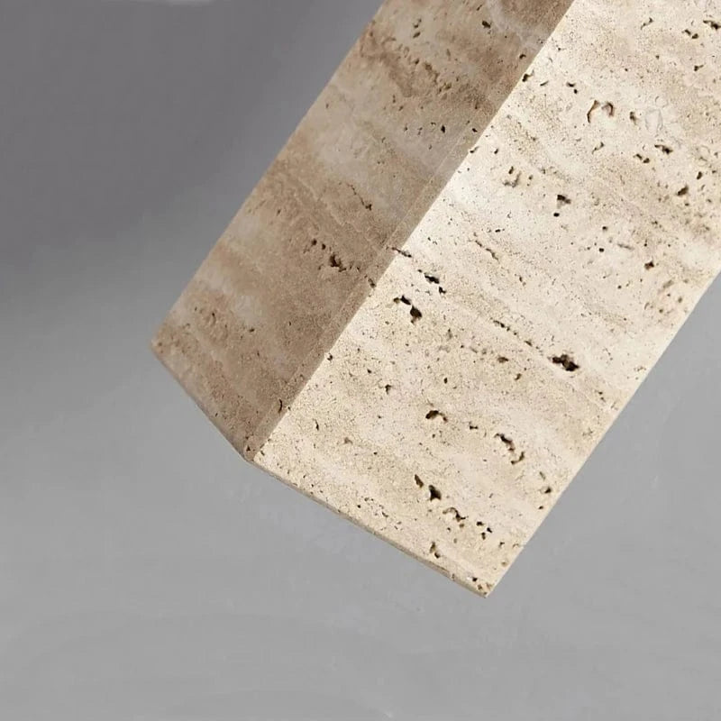 Verthara Wabi-Sabi Travertine Pendant Light