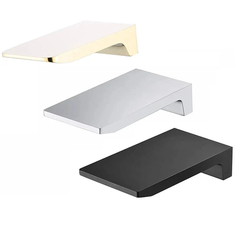 Verthara Wall Mounted Chrome Bathroom Faucet with Waterfall Spout – Single Lever Basin Mixer Tap