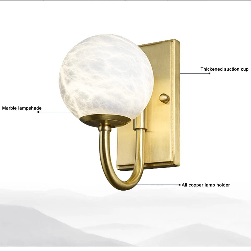 Verthara Wall Mounted LED Sconce With G9 Bulb – Luxury Gold Finish - Modern Design - Indoor Use - Customisable Lighting Tones