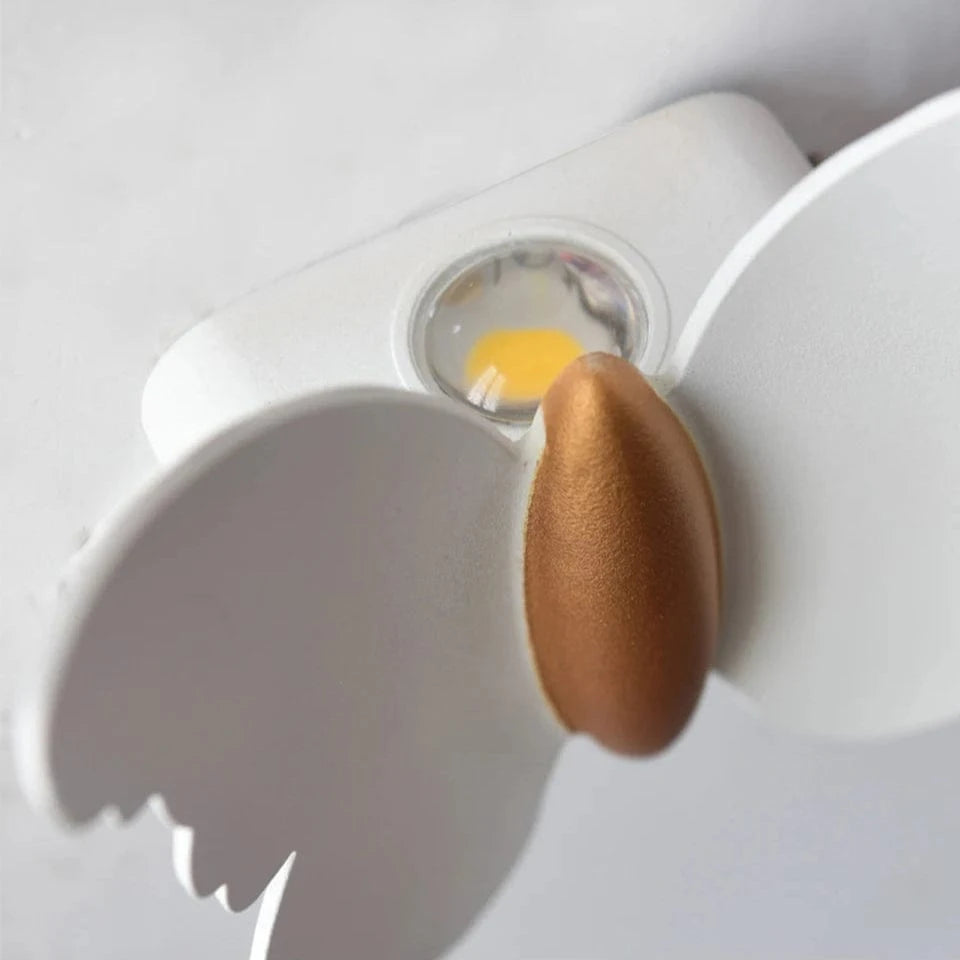 Verthara Waterproof 6W LED Garden Light – Aluminum Butterfly Outdoor Wall Lamp for Decor