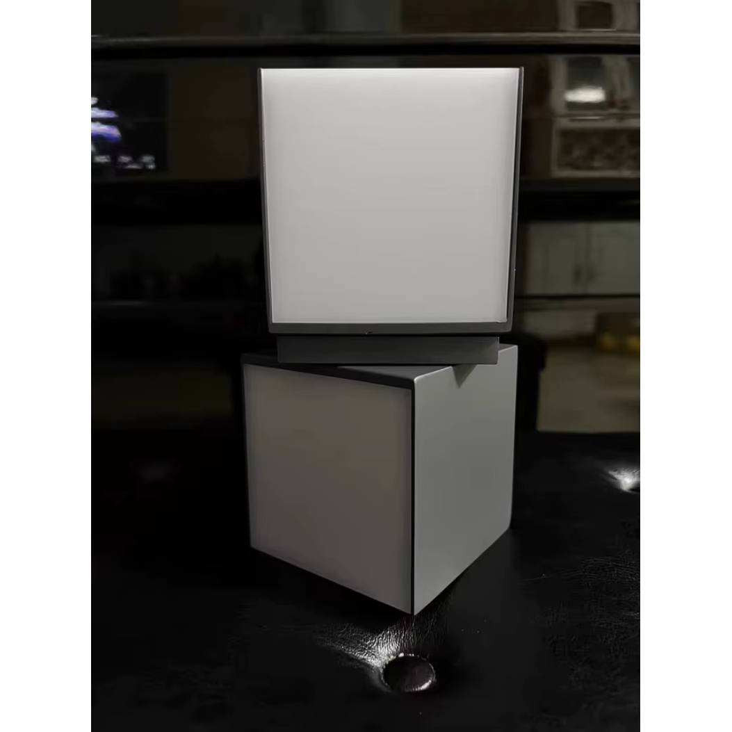 Verthara Waterproof Outdoor Wall Lamp – Adjustable Angle LED Exterior Wall Light in Black Aluminum for Garden and Pathway Lighting