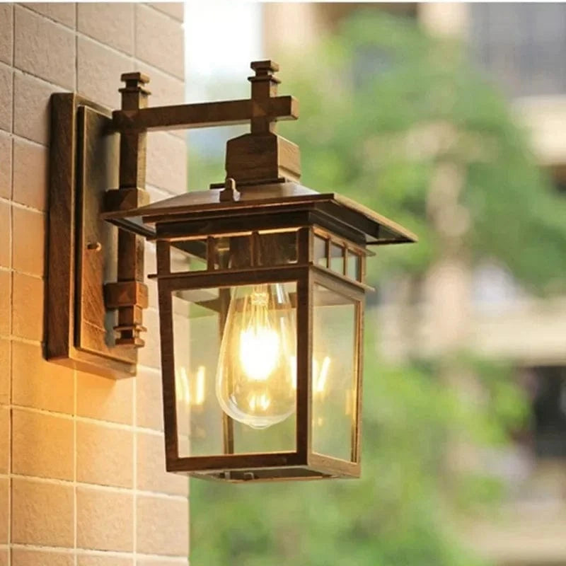 Verthara Waterproof Outdoor Wall Light - Wall-Mounted - Modern Design - Garden - Balcony - Stairway - Entrance - Weather-Resistant