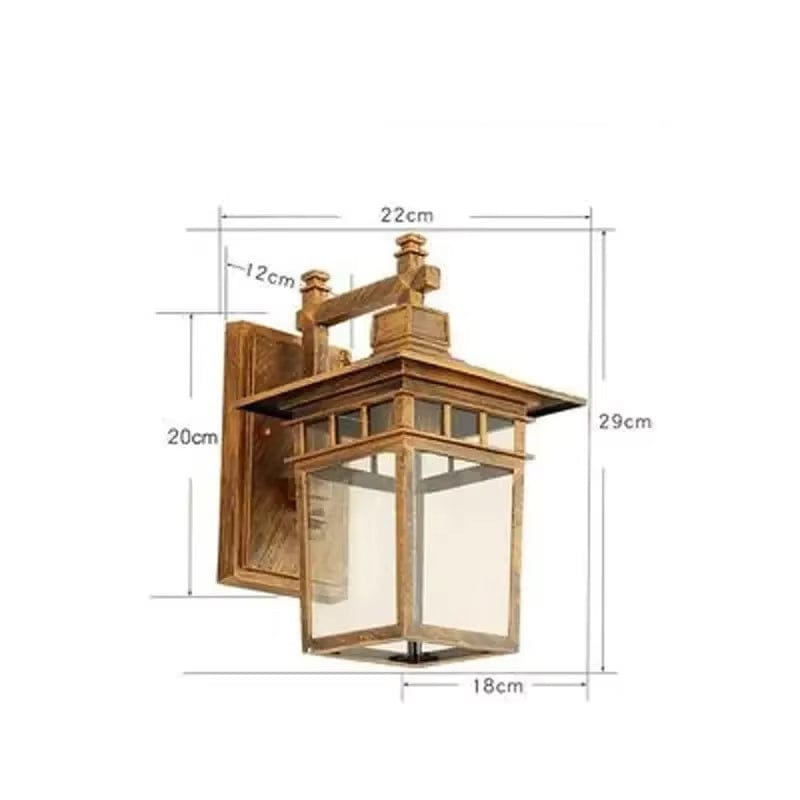 Verthara Waterproof Outdoor Wall Light - Wall-Mounted - Modern Design - Garden - Balcony - Stairway - Entrance - Weather-Resistant