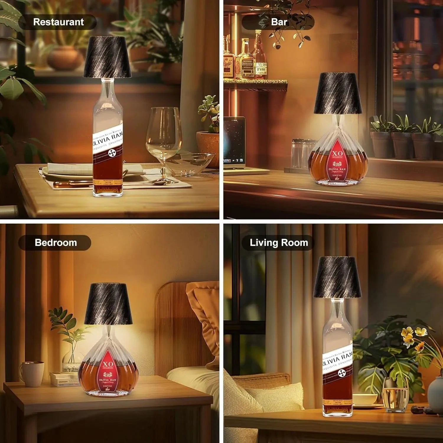 Verthara Wireless Bottle Lamp