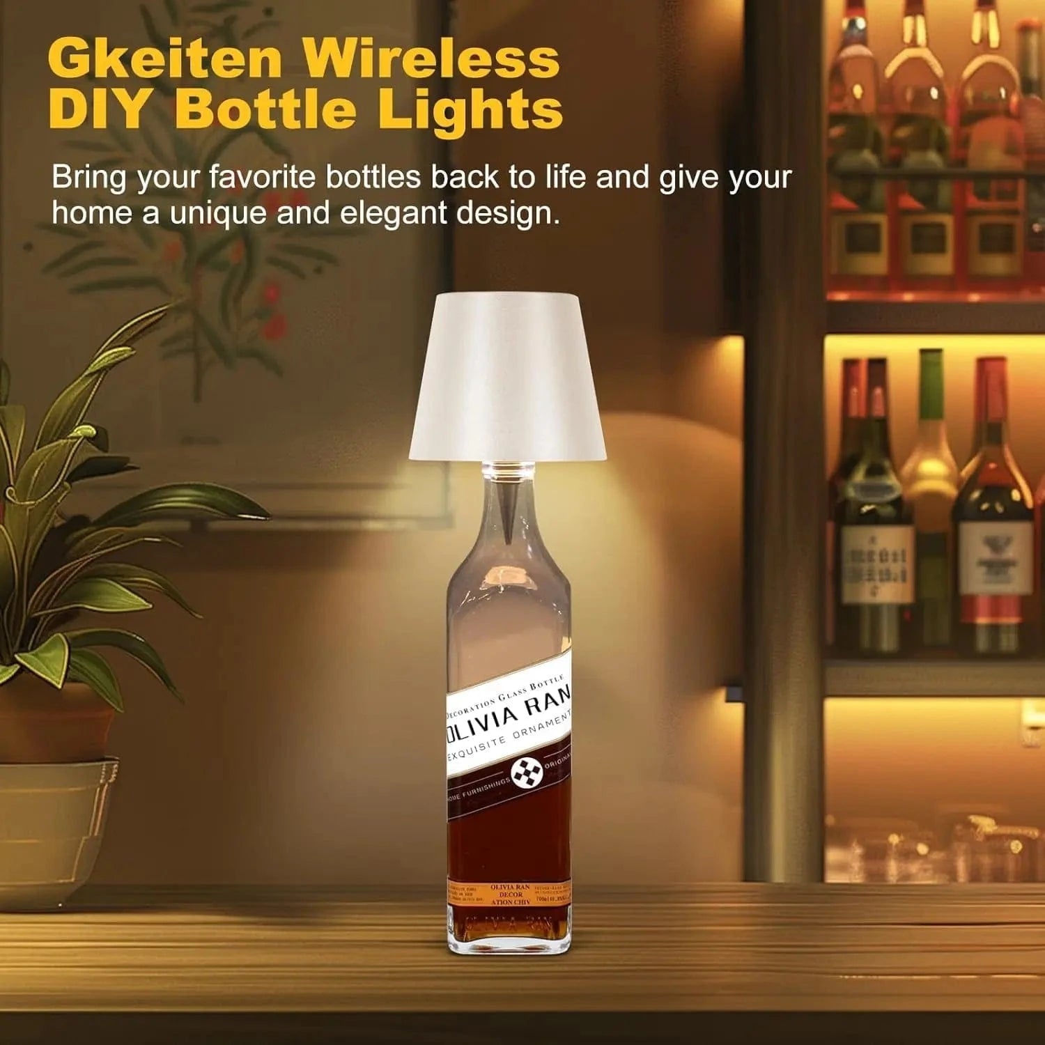 Verthara Wireless Bottle Lamp