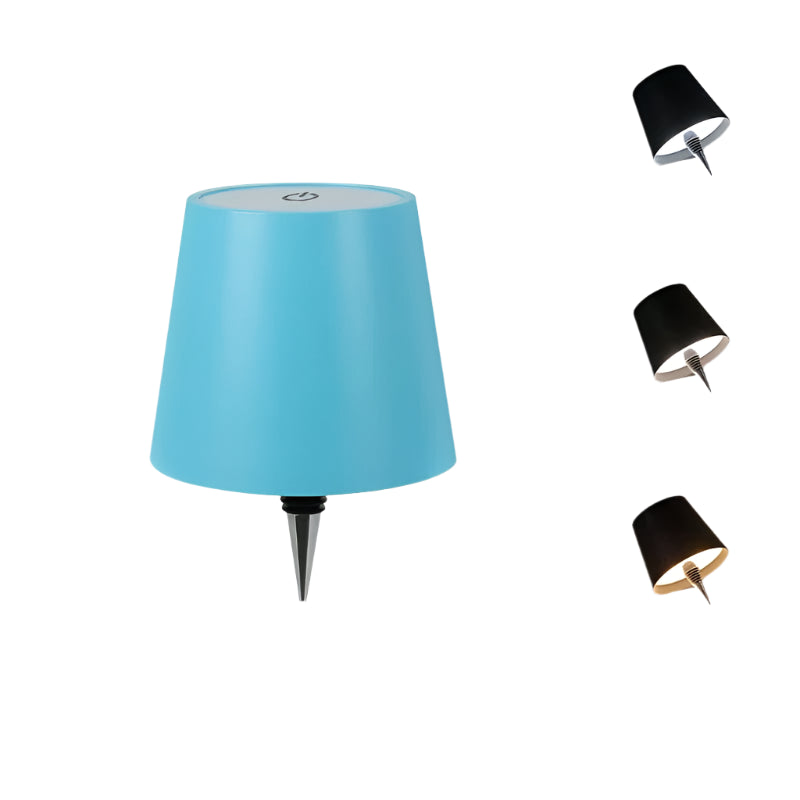 Verthara Wireless Bottle Lamp Light Blue