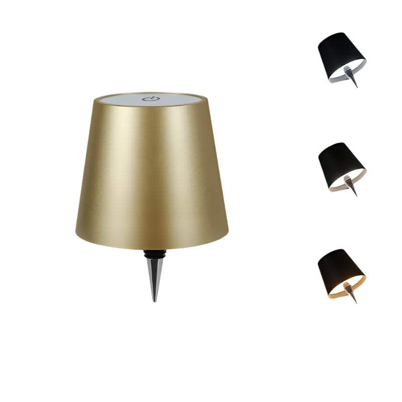 Verthara Wireless Bottle Lamp Gold