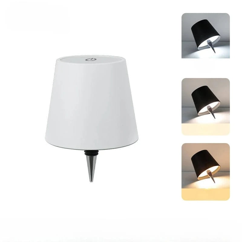 Verthara Wireless Bottle Lamp White