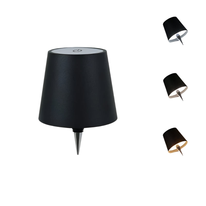 Verthara Wireless Bottle Lamp Black