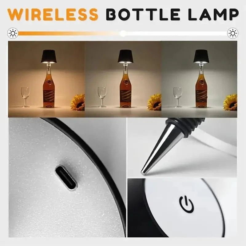 Verthara Wireless Bottle Lamp