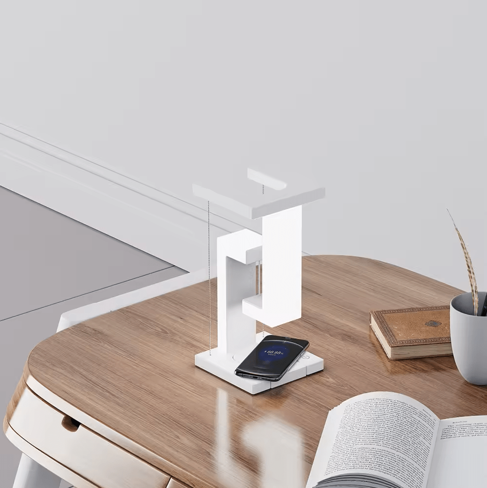 Verthara Wireless Charger  Levitating LED Table Lamp