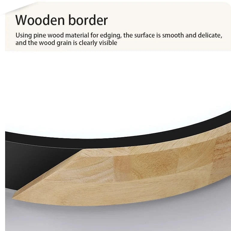 Verthara Wooden Macaron Design LED Ceiling Light