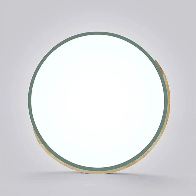 Verthara Wooden Macaron Design LED Ceiling Light