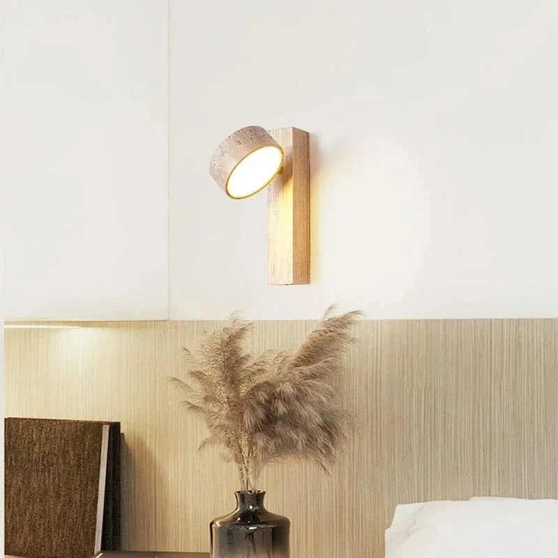 Verthara Yellow Cave Stone LED Sconce