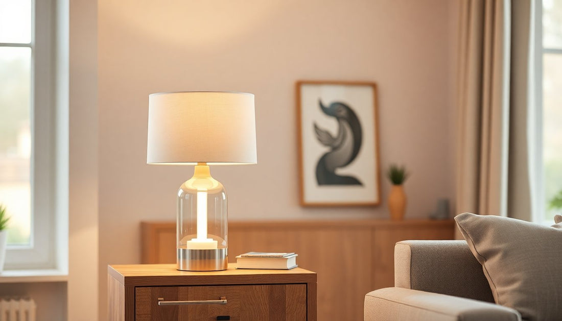 How to Choose Table Lamps for Your Living Room: Size, Style & Placement