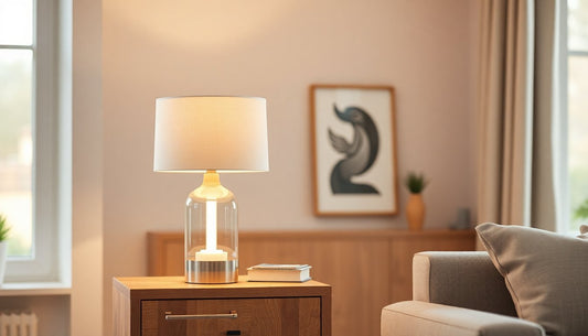 How to Choose Table Lamps for Your Living Room: Size, Style & Placement
