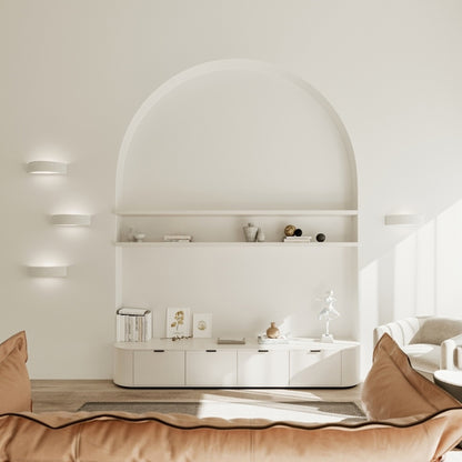 Atena Ceramic Wall Lamp - White - Modern & Classic Design - E27