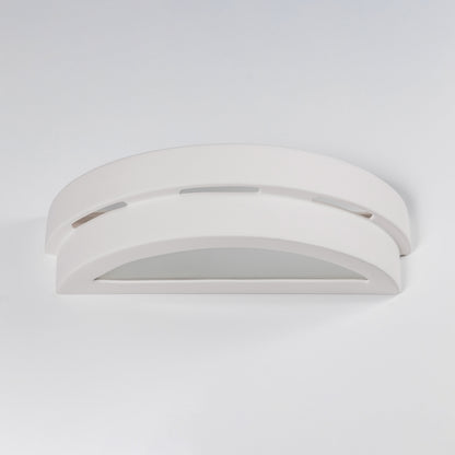 Helios Ceramic Wall Lamp - White - Modern & Elegant Design - E27