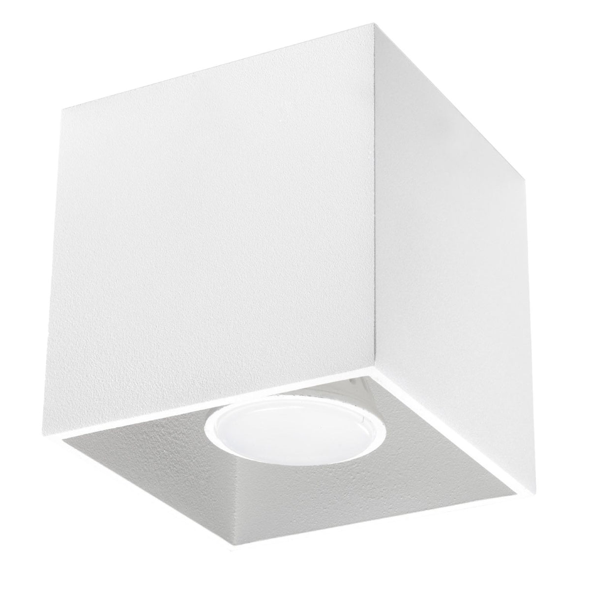 Quad White Aluminum Ceiling Lamp - Modern - Adjustable LED Lighting - Stylish Design