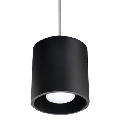 Orbis Black Ceiling & Wall Lamp - Cylindrical Design - Minimalist Lighting