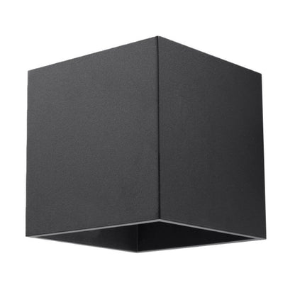 Quad Black Wall Lamp - G9 Light - Aluminum - Modern Style - 10x12 cm