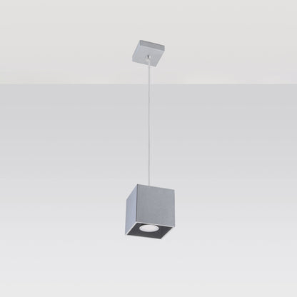 Quad Gray Ceiling Lamp - GU10 Light - Sleek Aluminum Design - 10x110 cm