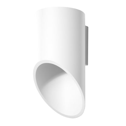 Penne Minimalist White Aluminum Wall Lamp - Modern G9 LED Light - 10x12x20 cm