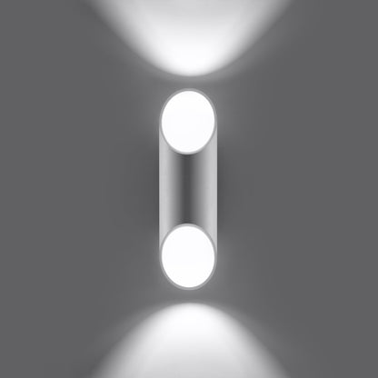 Penne White Aluminum Wall Lamp - Minimalist G9 LED Light - 10x12x30 cm