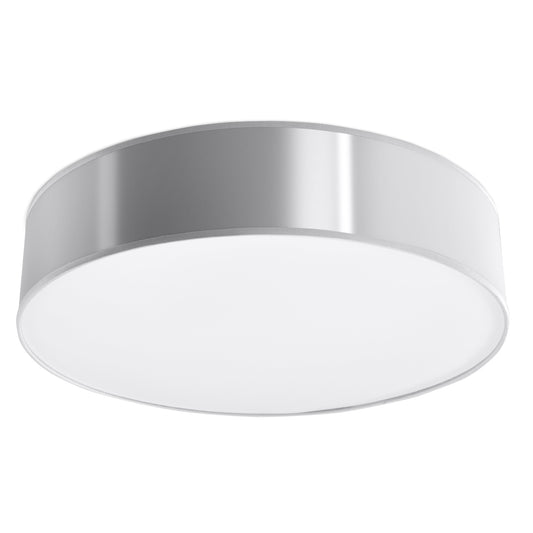 Arena Designer Ceiling Lamp - Gray - 3xE27 LED - Modern PVC Fixture