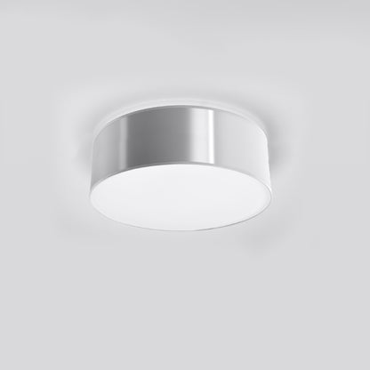 Arena Designer Ceiling Lamp - Gray - 1xE27 LED - Modern PVC Fixture