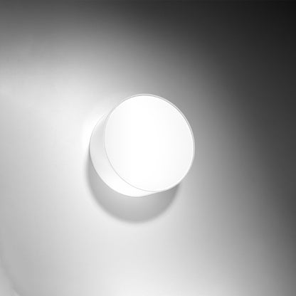 Arena Designer Ceiling Lamp - White - 1xE27 LED - Modern PVC Fixture