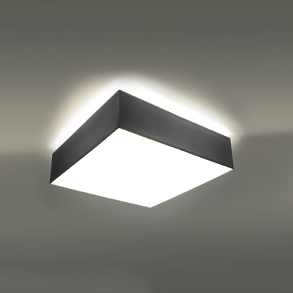 Horus Ceiling Lamp - Gray - E27 - 2x15W LED - Modern Design