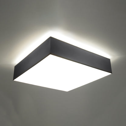 Horus Modern Ceiling Lamp - Gray PVC - 3x E27 LED Compatible