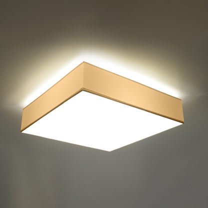 Horus Modern Ceiling Lamp - White PVC - 3x E27 LED Compatible