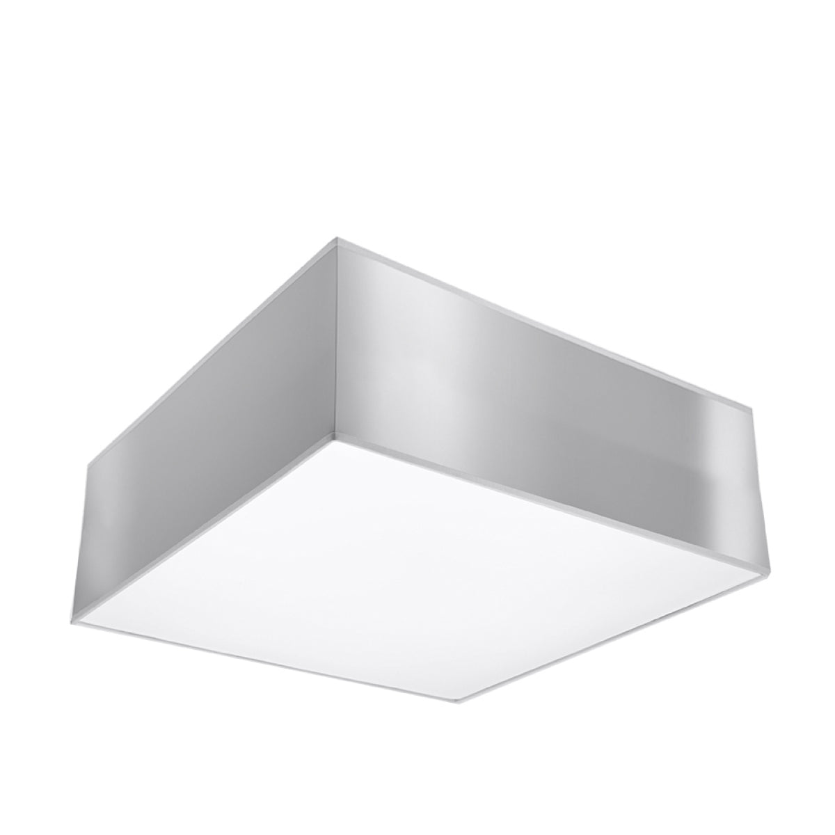 Horus Modern Ceiling Lamp - Gray PVC - 1x E27 LED Compatible