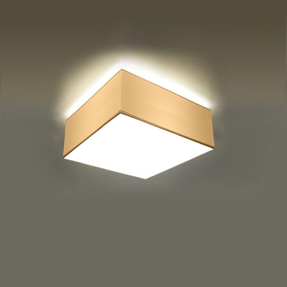 Horus Modern Ceiling Lamp - White PVC - 1x E27 LED Compatible