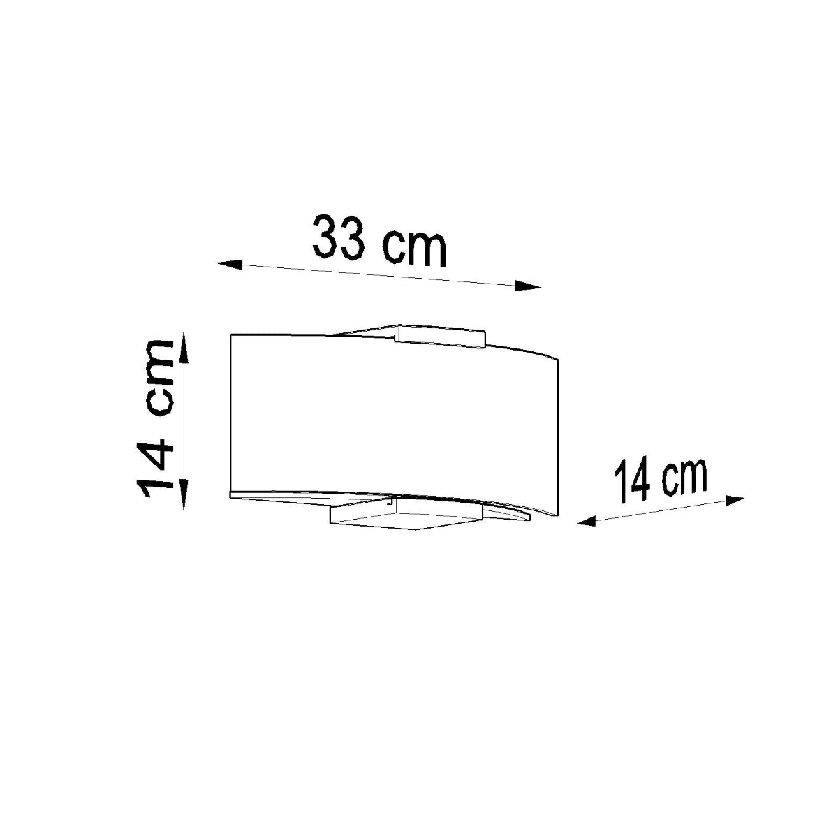 Emilio Wall Lamp - Wood & Matte Glass - E14 Max 10W - Warm Ambient Lighting