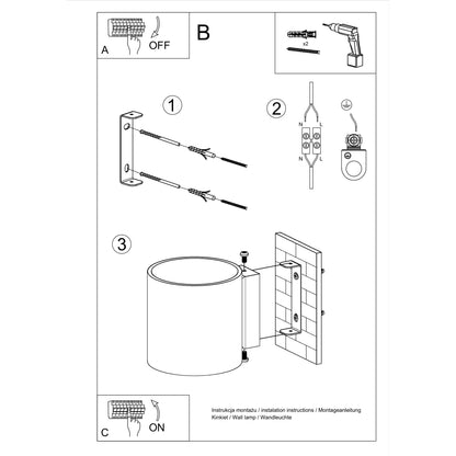 Vici Ceiling Lamp - White Glass Shade - G9 LED Socket - Elegant Design