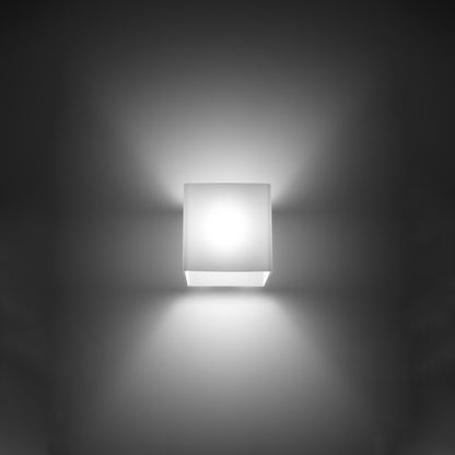 Rico Ceiling Lamp - White Glass Shade - G9 LED Socket - Minimalist Design