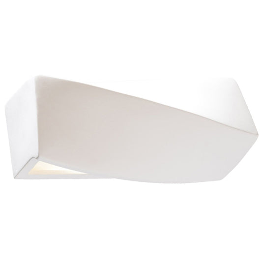 SIGMA MINI - Wall Lamp Ceramic - Modern Design - Paintable Surface - E27 Compatible - Up & Down Lighting Effect